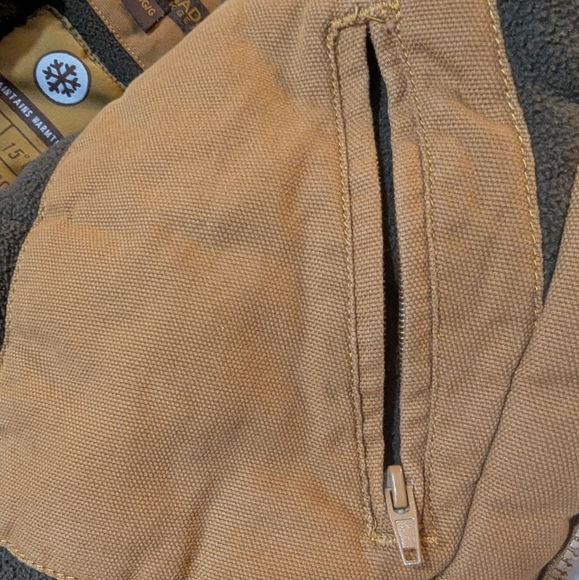 Canada Workgear Men's Heavy Duty Hooded Coat Size Large - Picture 5 of 13